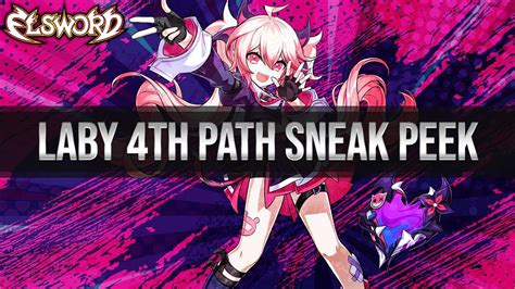 Elsword Official Laby 4th Path Sneak Peek Livestream Youtube