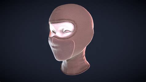 Balaclava Buy Royalty Free 3D Model By PBR3D 416b0bb Sketchfab Store