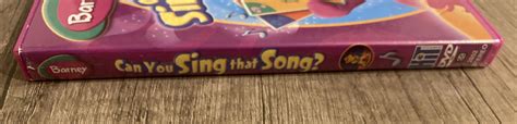 Barney Can You Sing That Song Dvd Good Condition