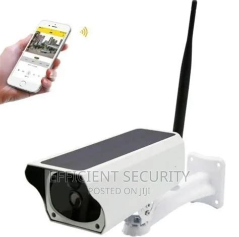 Solar Battery Powered Wifi CCTV Camera in Ikeja - Security ...