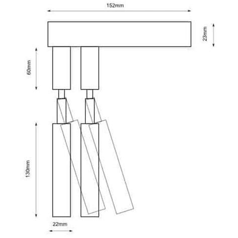 Kinkiet LAMPA ścienna ALHA E 9014 P Shilo białe czarne MLAMP pl