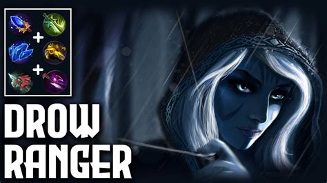 Dota 2 Drow Ranger Gameplay Mid Lane 23 Kills YouTube