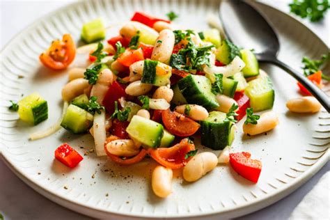 Schneller Weiße Bohnen Salat