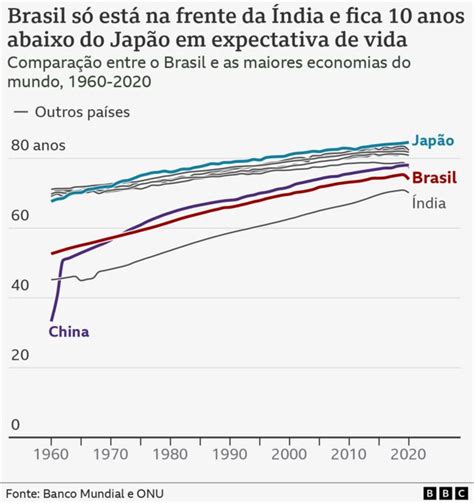 Os Gr Ficos Que Mostram Os Paradoxos Da Expectativa De Vida No Brasil