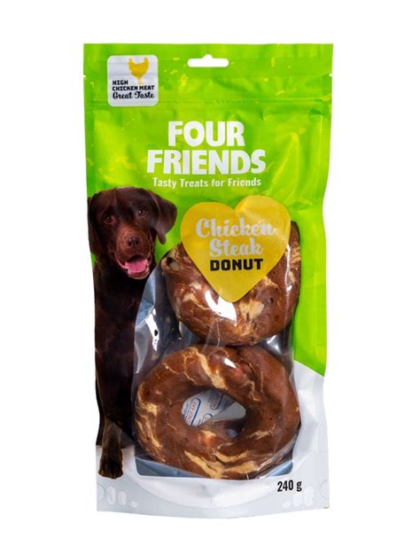 Four Friends Chicken Steak Donut 2 Pack Djurandnatur