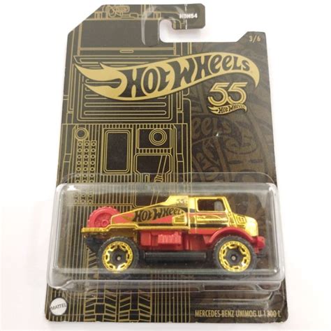 Jual Hot Wheels Mercedes Benz Unimog U L Anniversary Th Chase Gold Shopee Indonesia