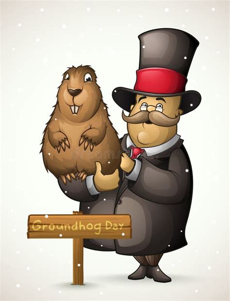 Groundhog Day Clipart