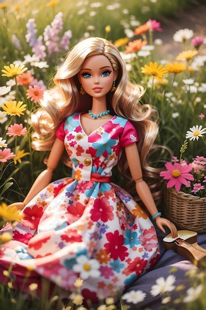 Premium AI Image Barbie Doll New Summer Dress Hot Multiple Colours