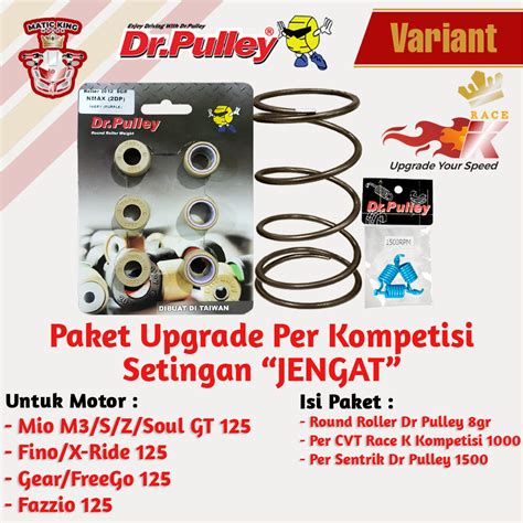 Jual Paket Kompetisi Per Cvt Sentrik Round Roller Yamaha Mio M S Z