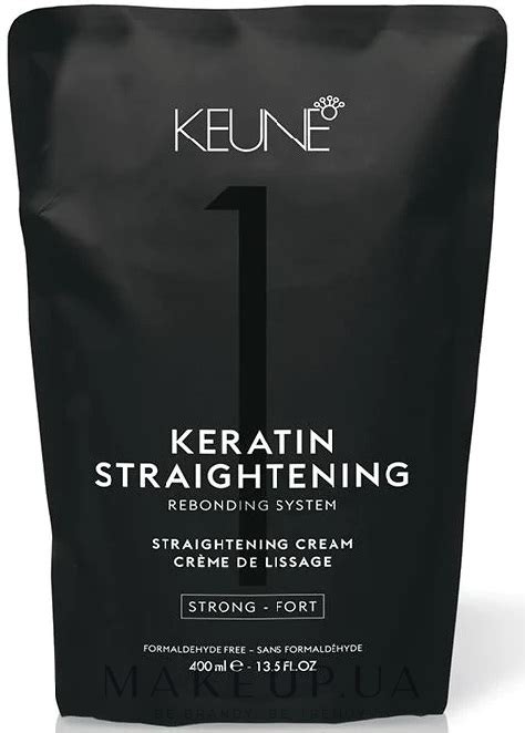 Keune Keratin Straightening Cream Strong - Крем "Кератиновое ...