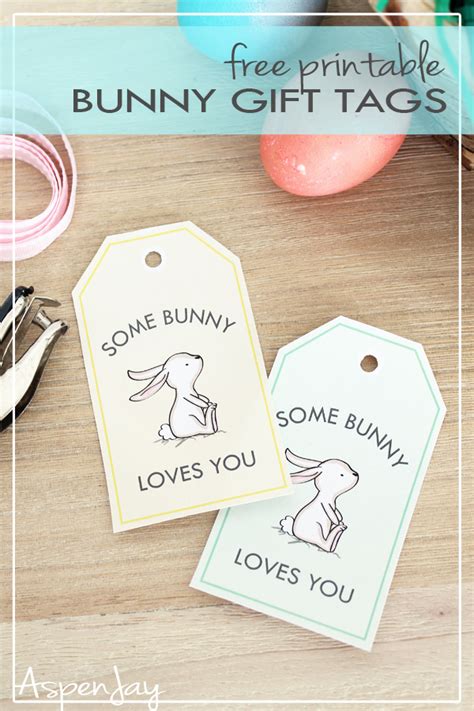 Free Easter Printable Gift Tags