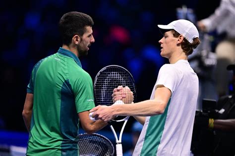 Sinner ko con Djokovic alle Atp Finals Sabato 25 sarà rivincita Jannik