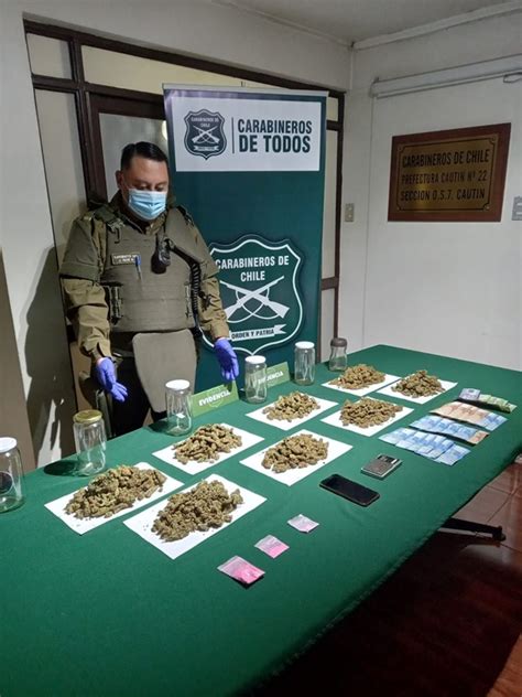 Carabineros Del Os Con El Perro Detector De Drogas Elier Incautan