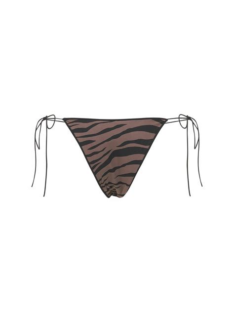 Tropic Of C C Printed Tech Bikini Bottoms Tropic Of C