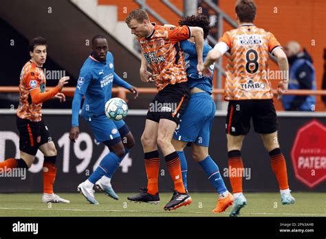 Volendam Lr Henk Veerman Of Fc Volendam Andre Ramalho Of Psv