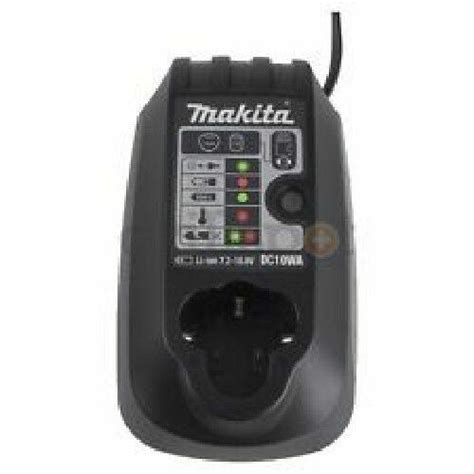 Makita DC10WB/DC10WA 7.2V - 12V Max Lithium-Ion Charger "Mel STOCK GST ...