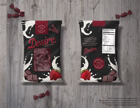 Desire Candy Packaging Design on Behance