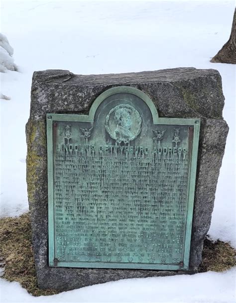 Gettysburg Address Monument