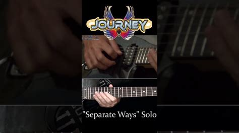 Separate Ways (Worlds Apart) Solo – Journey - Electric Guitar Lessons