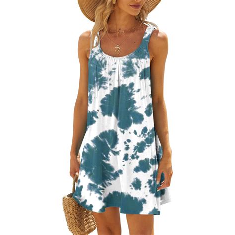 Azrian Womens Plus Size Women S Beach Dress Bikini Beachwear Coverups Casual Vacation Short