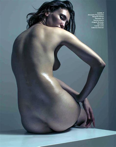Hot Sculpt Nude Photoshoot By Alberto Maria Colombo For Treats Magazine June The