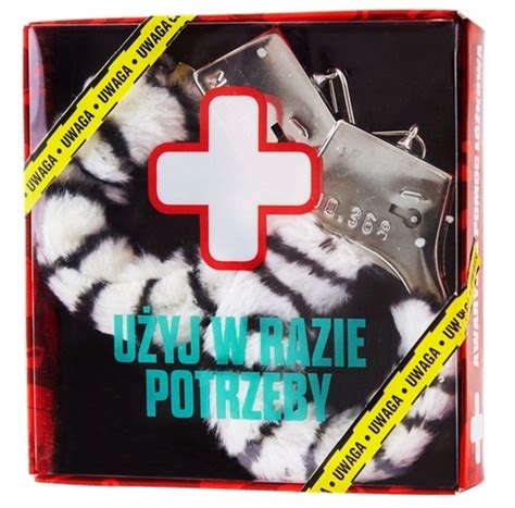 Awaryjne kajdanki śmieszny erotyczny prezent sex oficjalne archiwum Allegro