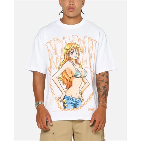 73Studio X One Piece Nami Vintage T-Shirt White - TikTok Shop
