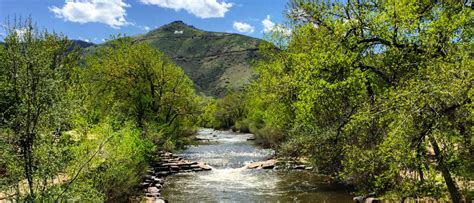 Clear Creek Trail And Water Park In Golden Colorado