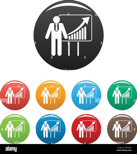 man  diagram icon simplev illustration  man  diagram vector
