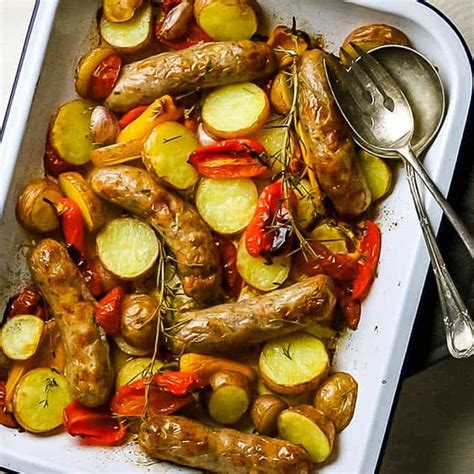 Sausage And Potato Bake