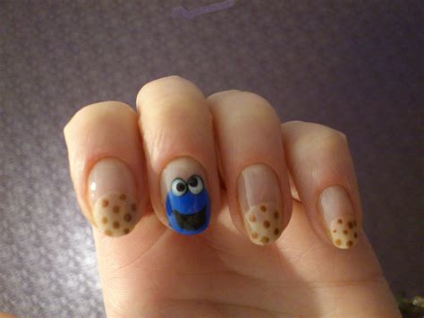 Art 110766 Cookie Monster Nail Art And Nails On