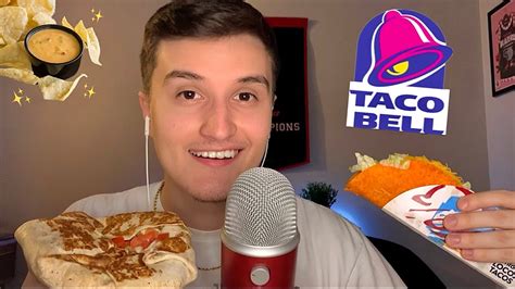 Asmr Huge Taco Bell Mukbang 🛎️🌮 Eating Sounds Youtube