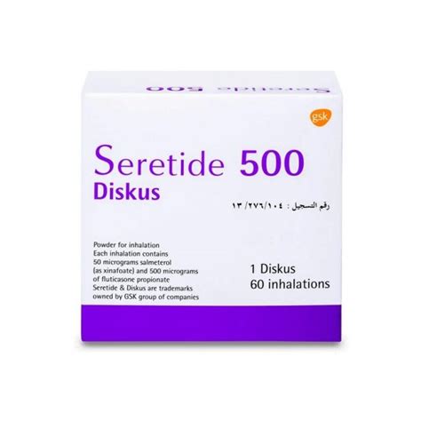 Seretide 500 Mcg Diskus 60 Dose