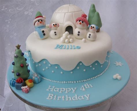 Snowman Christmas Cake - CakeCentral.com