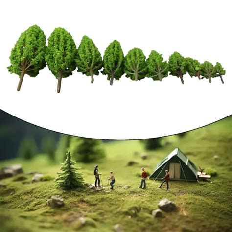 PINE MODEL TREES For Train Railroad Diorama Wargame Park Landscape