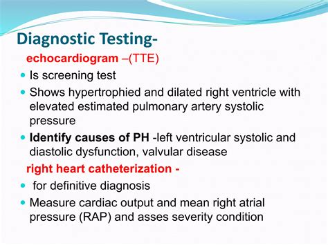 Pulmonary Hypertension Ppt