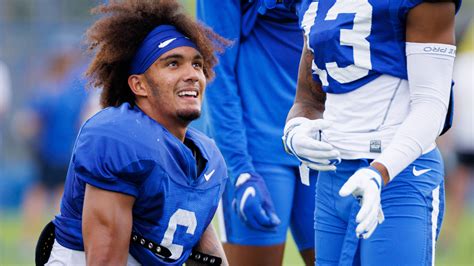 Kentucky football receiver Dane Key leans on family advice