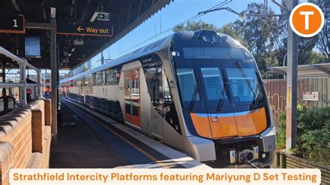 Vlog 362 Strathfield Intercity Platforms Featuring Mariyung D Set