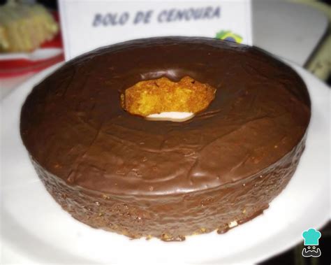 Bolo De Cenoura Fofinho Tudo Gostoso 8