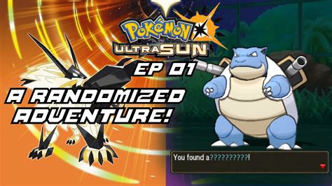 A Randomized Adventure Pokemon Ultra Sun Randomizer Nuzlocke