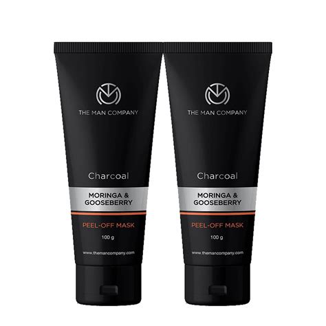 The Man Company De Tan Activated Charcoal Peel Off Mask With Moringa