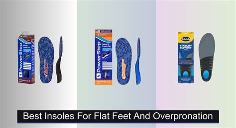 insoles  flat feet  overpronation  arch support