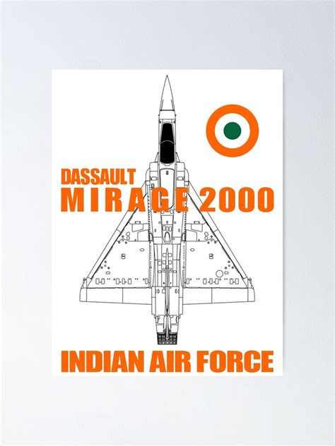 "Mirage 2000 Indian Air Force - IAF" Poster for Sale by magazinecombate ...