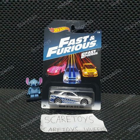 Jual Hot Wheels Nissan Skyline Gt R Gtr R Fast Furious Brian Jakarta Selatan