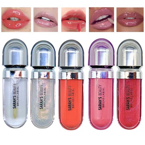 Gloss Labial Escolha Sua Cor Sarah S Beauty Shopee Brasil