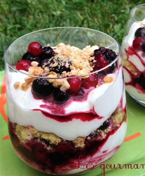 Verrines Aux Fruits Rouges Et Sans Mascarpone Les Gourmandises De N Mo