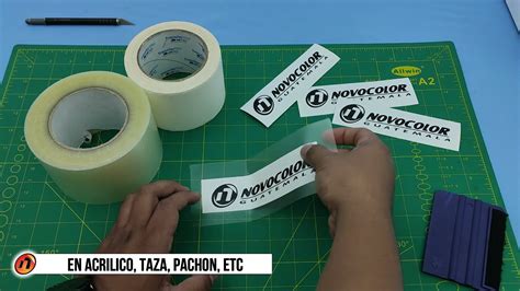 Cómo usar Transfer Tape en Vinil de Corte Adhesivo YouTube