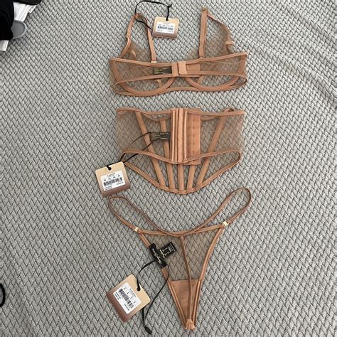 Honey Birdette Nakeds Toffee Lingerie Set Bra Depop