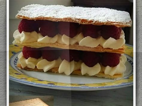 Mille Feuilles Aux Framboises Recette Mille Feuilles Aux Framboises