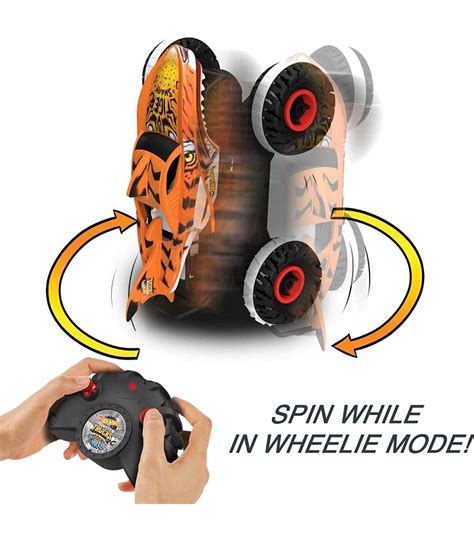 Hot Wheels Tiger Shark Monster Trucks R C De Mattel Juguetes Panre